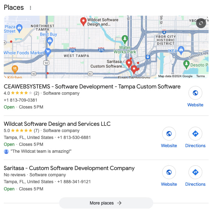 Tampa SEO services