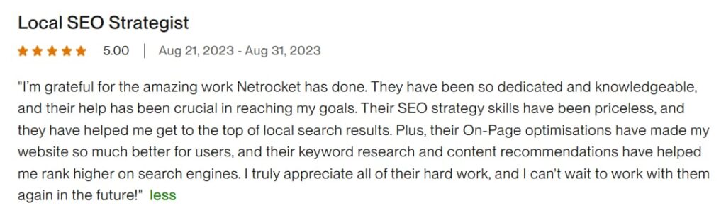 Netrocket review