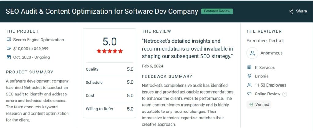 Clutch Netrocket review