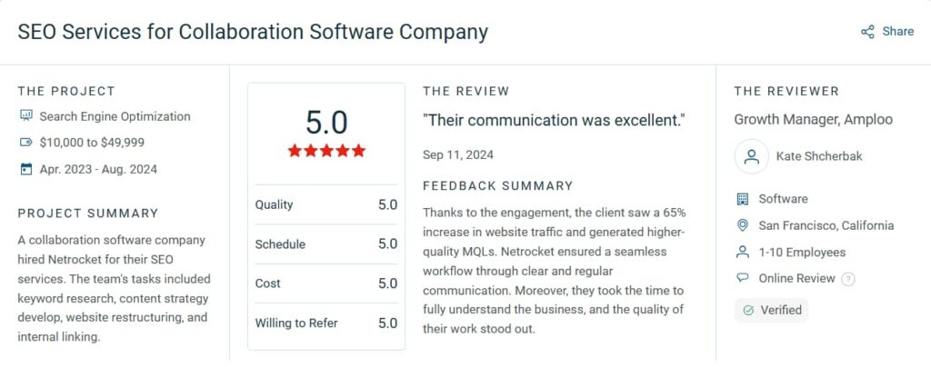 Clutch Netrocket review