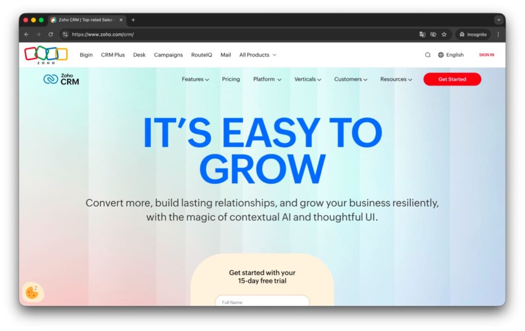 Zoho CRM