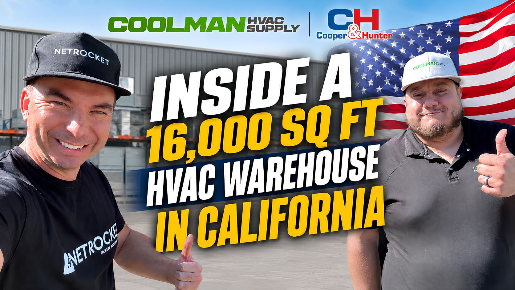 Coolman HVAC warehouse tour