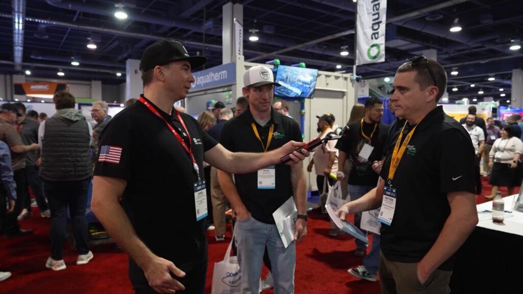 Daniel Dramshev talks to Ryan Welch of Ridge Valley Heat and Air at AHR Expo