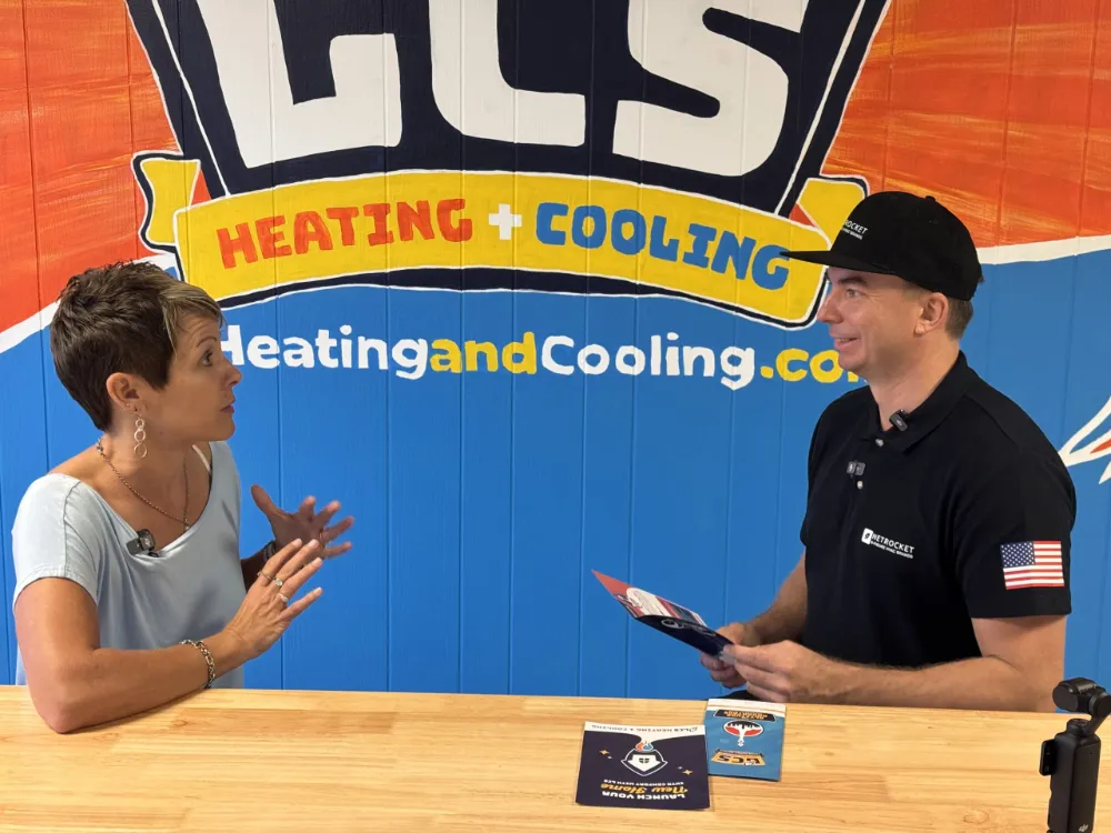Daniel Dramshev interviewing Renee Lucas of LCS Heating & Cooling in Indianapolis