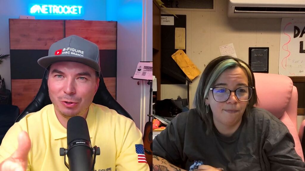 Daniel Dramshev and Amber DeLong talk about HVAC marketing and LSA leads