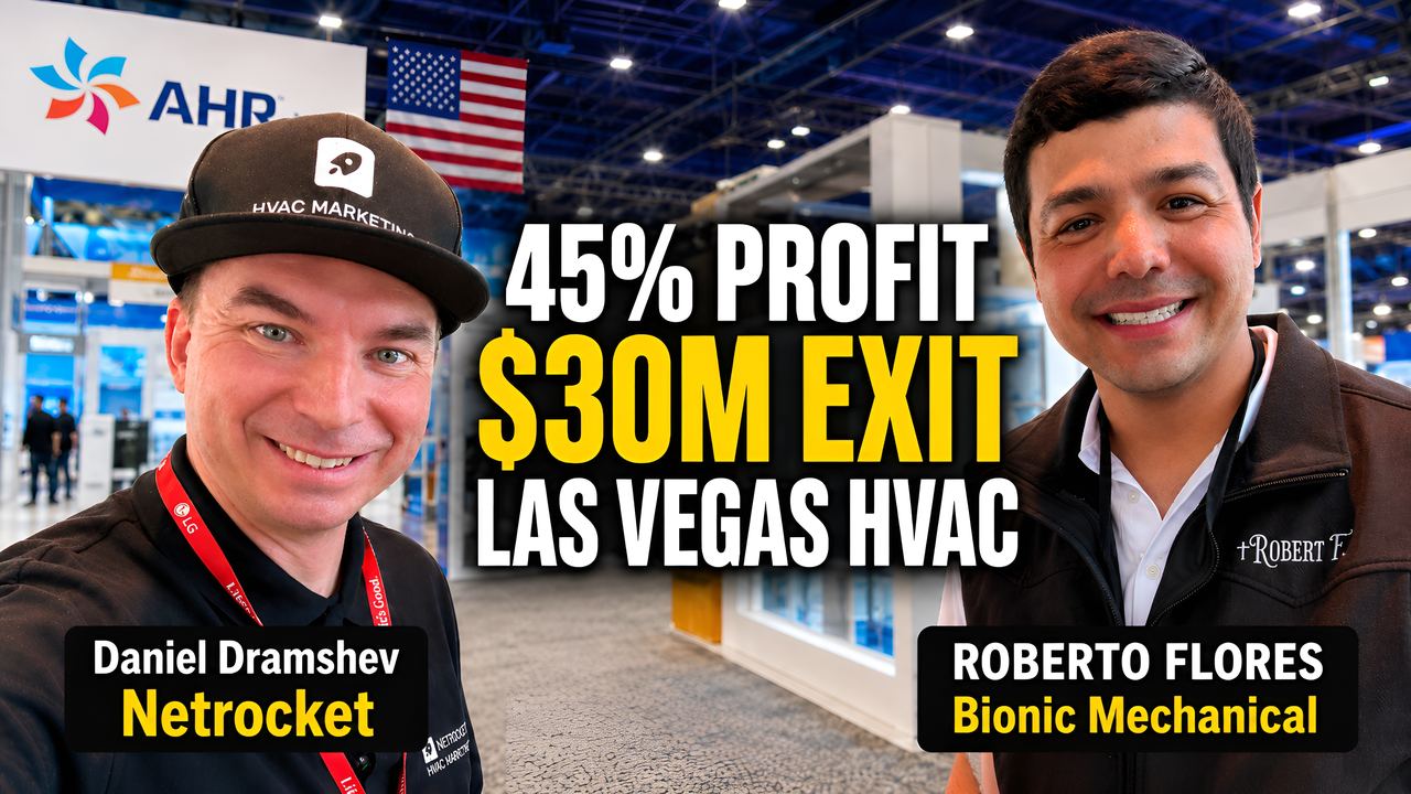45% Net Profit and a $30M Exit Plan: A Las Vegas HVAC Owner’s Strategy