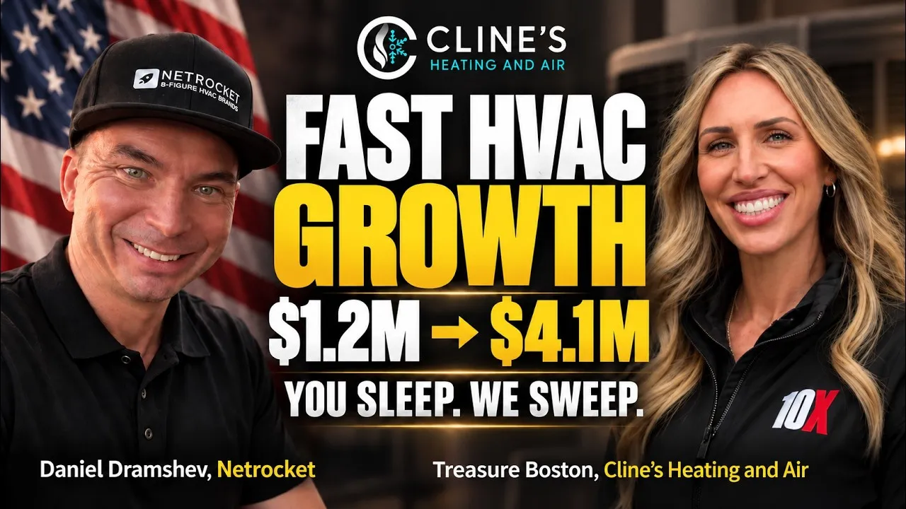 Treasure Boston of Cline’s Heating and Air on the 8-Figure HVAC Brands Podcast