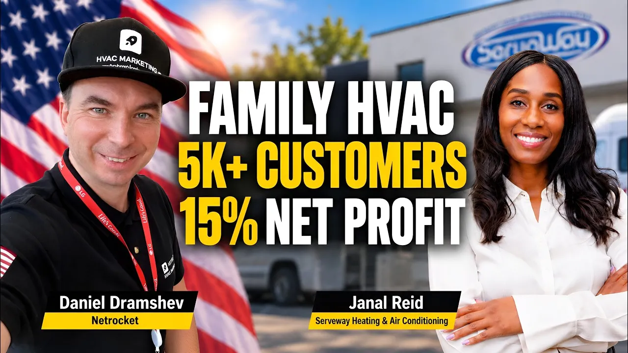 Janal Reid of Serveway Heating & Air Conditioning on the 8-Figure HVAC Brands Podcast
